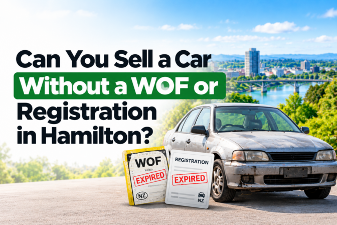 Can You Sell a Car Without a WOF or Registration in Hamilton?